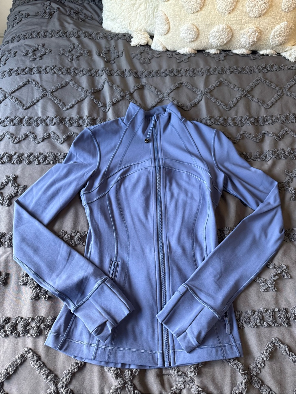 lululemon athletica Periwinkle Zip-Up Athletic Jacket